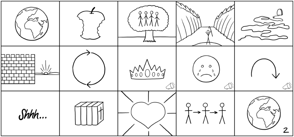 Simple Bible StoryBoards